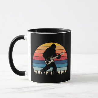 Bigfoot Gitaar Solo Sasquatch Gitaar Speler gesche Mok