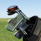 Bigfoot Golfer Boom Funny Sasquatch Golfen Golf Golfheadcover (Insitu)