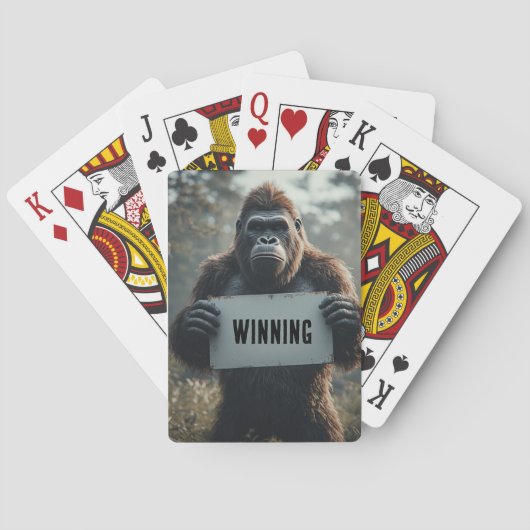 BIGFOOT GRAPPIGE SPEELKAARTEN (Achterkant)