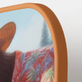 Bigfoot Grilling Burgers Pickleball Paddle (Links Detail)