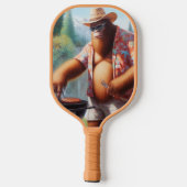 Bigfoot Grilling Burgers Pickleball Paddle (Achterkant)