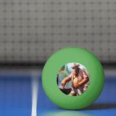 Bigfoot Grilling Burgers Pingpongbal (Net)
