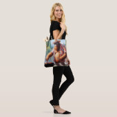 Bigfoot Grilling Burgers Tote Bag (Op model)