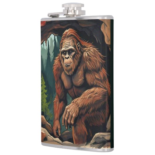 Bigfoot-grot Heupfles (Links)