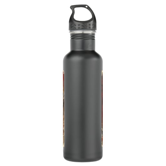 Bigfoot-grot Waterfles (Achterkant)