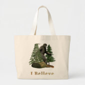 Bigfoot Grote Tote Bag (Voorkant)