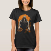Bigfoot Halloween Kostuum Sasquatch Hunter Bigfoot T-shirt (Voorkant)
