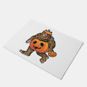 Bigfoot Halloween Pumpkin halloween Deurmat (Schuin)