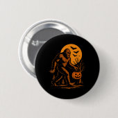 Bigfoot Halloween Sasquatch  Ronde Button 5,7 Cm (Voorkant /achterkant)