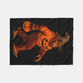 Bigfoot Halloween Trick Or Treat Sasquatch Costume Fleece Deken (Voorkant (Horizontaal))