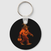 Bigfoot Halloween Trick Or Treat Sasquatch Costume Sleutelhanger (Voorkant)