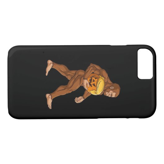 Bigfoot Halloween Trumpkin Pumpkin Classic Case-Mate iPhone Case (Achterkant (Horizontaal))