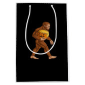 Bigfoot Halloween Trumpkin Pumpkin Classic Medium Cadeauzakje (Voorkant)