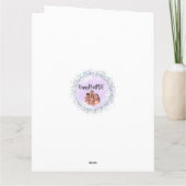 Bigfoot Happy Birthday  Kaart (Achterkant)