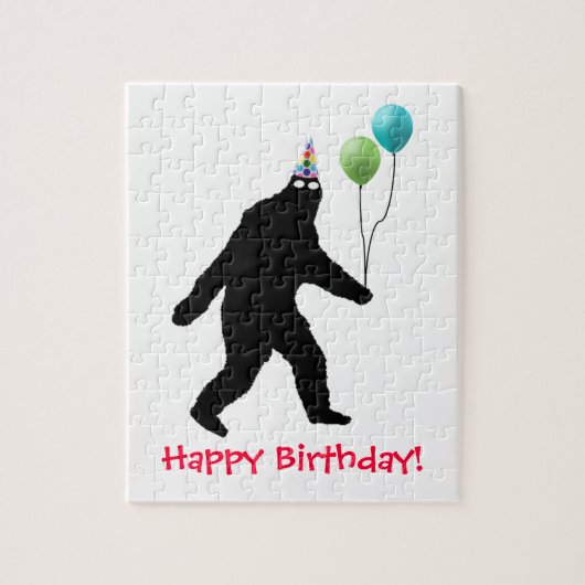 Bigfoot Happy Birthday! Legpuzzel (Verticaal)