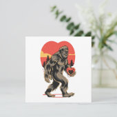 Bigfoot hart Valentijnsdag (Staand voorkant)