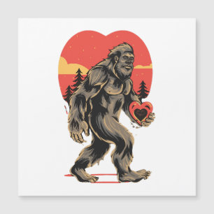 Bigfoot hart Valentijnsdag