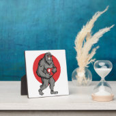 bigfoot hart valentijnsdag fotoplaat (Insitu)