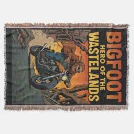 Bigfoot Held van de Woestenijen Stripboek Cover Deken