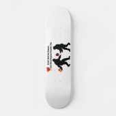 Bigfoot herinnert Valentijnsdag Skateboard (Voorkant)