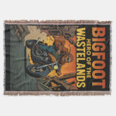 Bigfoot Hero of the Wastelands Comic Book Cover Deken (Voorkant)