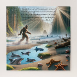 Bigfoot & het dolfijn-getijdenpoel van verloren le legpuzzel