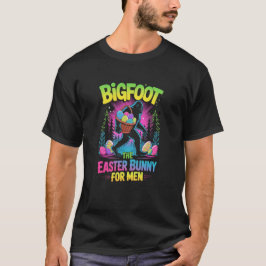 Bigfoot Het Paas Haas Heren T-shirt Sasquatch