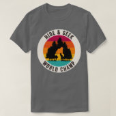 Bigfoot hide amp Seek World Champ T-shirt (Design voorkant)