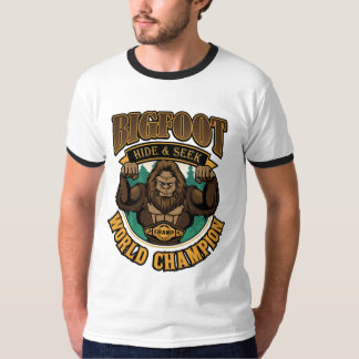 Bigfoot Hide & Seek Champion Mannen T-shirt