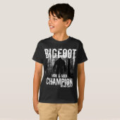 Bigfoot hide & seek champion t-shirt (Voorkant volledig)