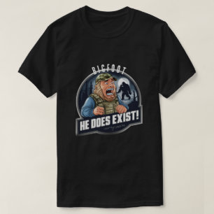 Bigfoot - Hij bestaat wel T-shirt