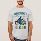 Bigfoot Hiker: Laat je Inner Explorer T-shirt los (Voorkant)
