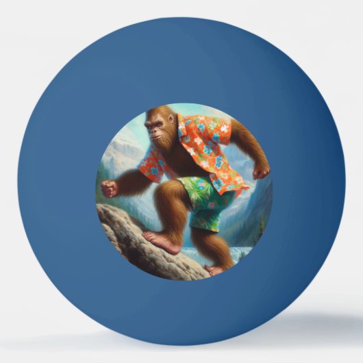 Bigfoot Hiking Pingpongbal (Voorkant)