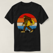 Bigfoot Holding A Taco T-shirt (Design voorkant)