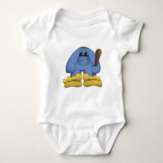 Bigfoot Holding Club Romper (Voorkant)