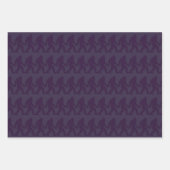 Bigfoot Holding Handen Stripe Inpakpapier Vel (Voorkant 2)