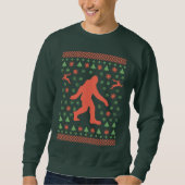 Bigfoot Holiday Sweater T - shirts (Voorkant)
