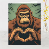 BIGFOOT HOUDT VAN JOUEN oversized KAART (Gele Bloem)