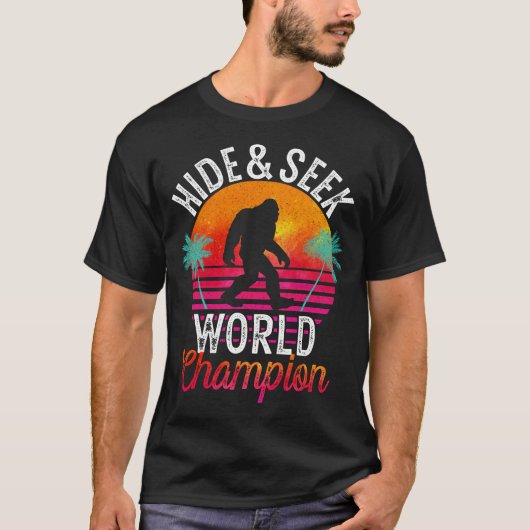 Bigfoot Huid and Seek World Champion Sasquatch T-shirt (Voorkant)