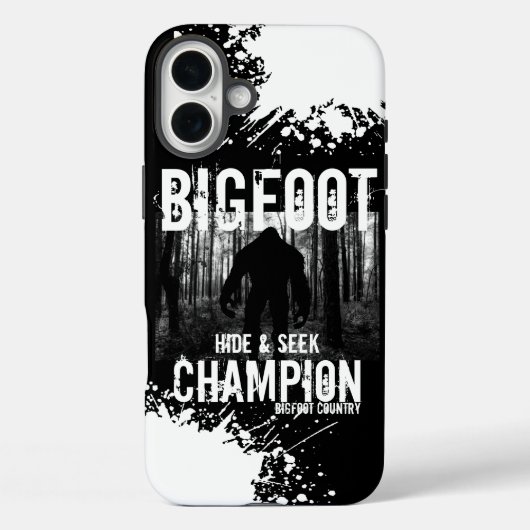 Bigfoot Huid en Seek Champion Case-Mate iPhone Case (Achterkant)