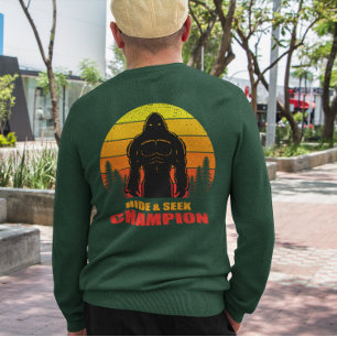 Bigfoot Huid en Seek Champion T-shirt