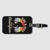 Bigfoot Huid en Seek World Champion Bagagelabel (Voorkant (horizontaal))