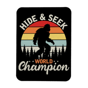Bigfoot Huid en Seek World Champion Magneet