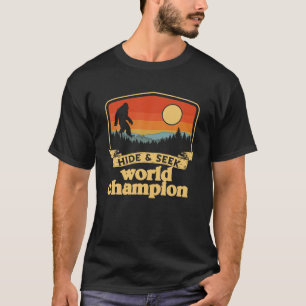 Bigfoot Huid en Seek World Champion  Natur T-shirt