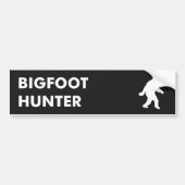 Bigfoot Hunter - Bumpersticker (Voorkant)