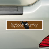 Bigfoot Hunter Bumpter Sticker (Op auto)