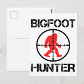 Bigfoot Hunter Funny Bigfoot Lover Briefkaart (Voorkant / Achterkant)