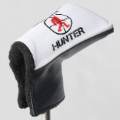 Bigfoot Hunter Funny Bigfoot Lover Golfheadcover (3/4 voorkant)