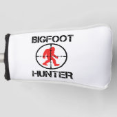 Bigfoot Hunter Funny Bigfoot Lover Golfheadcover (Voorkant)