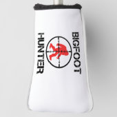 Bigfoot Hunter Funny Bigfoot Lover Golfheadcover (Draai 90)